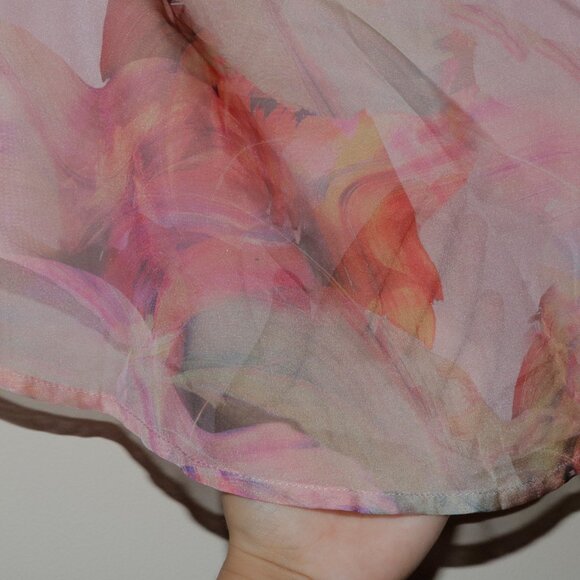 Pink Floral 2 piece romper set - Picture 12 of 16